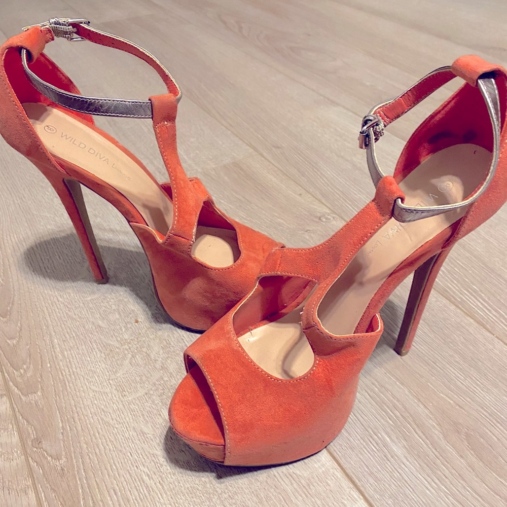 Orange Sandals